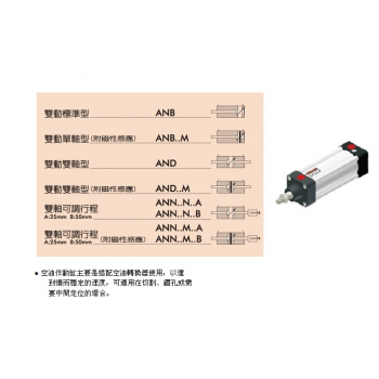 台湾隆运导杆气缸DSC40B30 DSC32B200