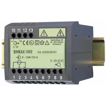 SINEAX  I552 有源电流变送器