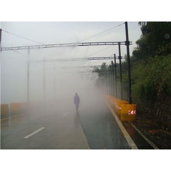 驾校模拟雨雾路段图|雨雾模拟系统|淋雨系统