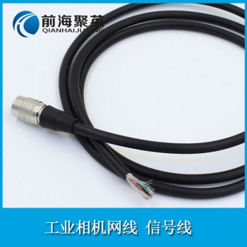 HR广濑12芯公母线CCXC-12P05N模具监视器SONY工业相机ccd线缆