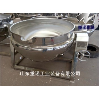 鸡爪卤制夹层锅 绿豆糕馅料熬制锅 兔腿卤制夹层锅