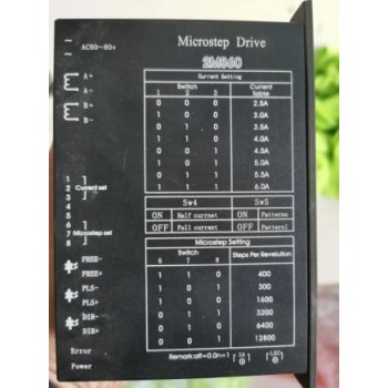 步进电机驱动器MICROSTEP DRIVE 2M860和2M540替代方案