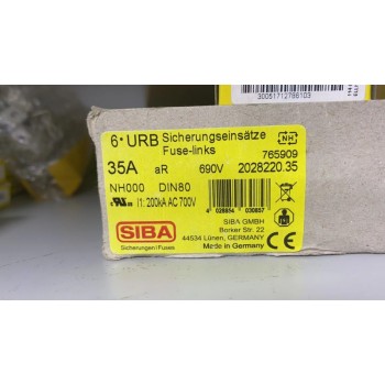 德国进口SIBA熔断器2028220.35